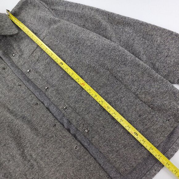 JOHN ELLIOTT Shirt Jacket Minimal Shacket Quiet Luxury 90s Streetwear Grunge Y2k - Picture 4 of 11